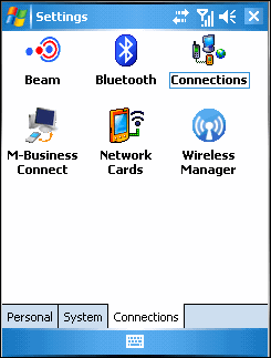 Wireless browsing connections on Windows Mobile 5 or 6 device