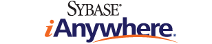 Sybase iAnywhere logo.