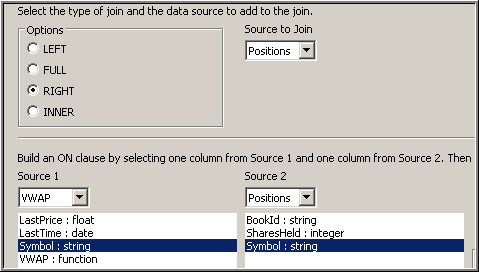 Edit Join Expression dialog for IndividualPositions