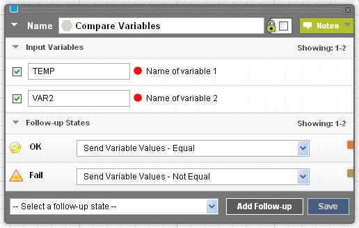 Compare Variables State