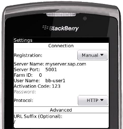 BlackBerry Simulator saving configuration