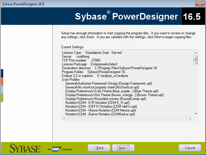 License Key Sybase Powerdesigner 125