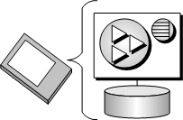 An UltraLite application on a single computer.