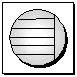 The icon used to represent database a server.
