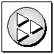 The icon for a client application: a box containing three triangles in a circle.
