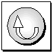 The icon for replication or synchronization middleware: a box containing an arrow in a circle.