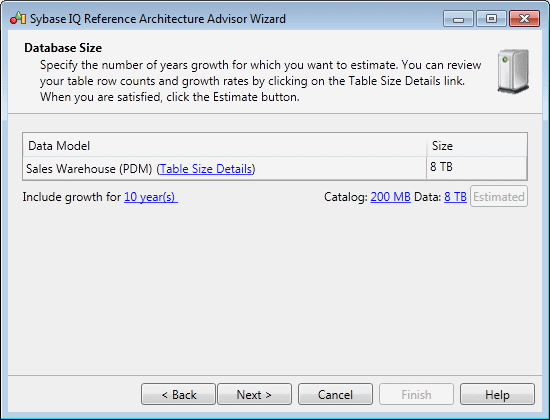 IQRA Wizard - Database Size