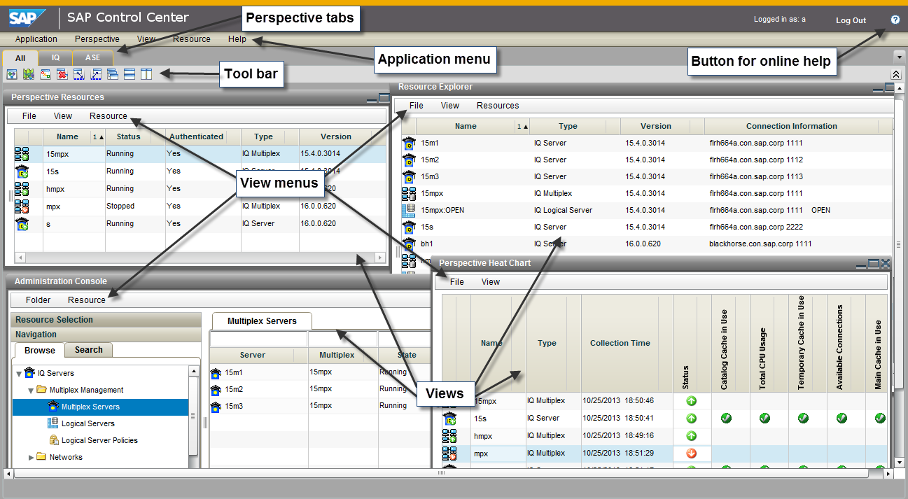 SCC UI Overview