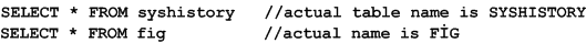 
     SELECT statements showing how mismatches might occur between upper- and lowercase ANSI letter I, and the Turkish upper- and lowercase I-dot and I-no-dot characters.
    