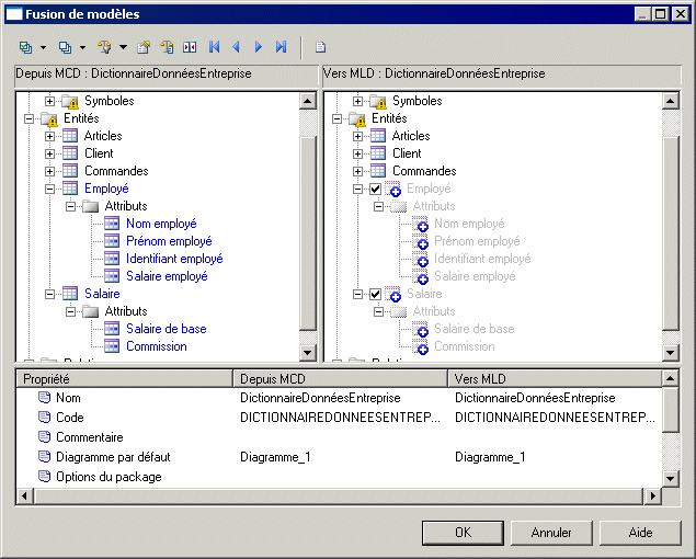 Data Dictionary Merge