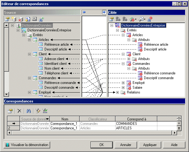 Data Dictionary Mappings