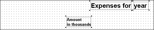 The controls are shown in the grid in the positions where they had appeared before the deletion.