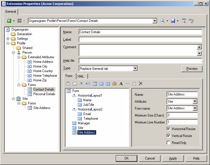 Example - Form in Form 2